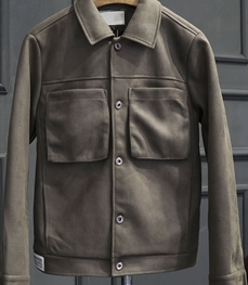 市场上装-皮衣-时尚男装皮衣
