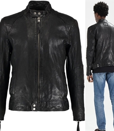 市场上装-皮衣-时尚男装皮衣
