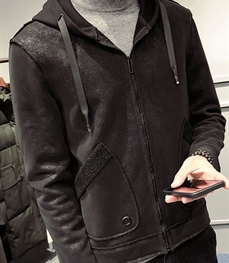 市场上装-皮衣-时尚男装皮衣