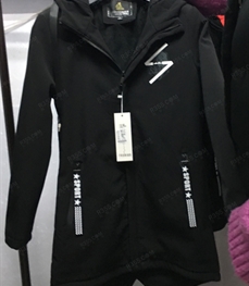 市场上装-中长外套-（实拍）时尚男装中长外套