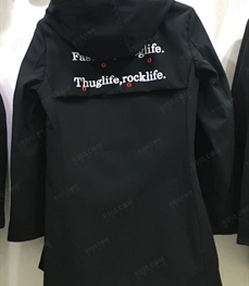 市场上装-中长外套-（实拍）时尚男装中长外套