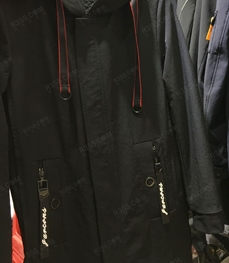 市场上装-中长外套-（实拍）时尚男装中长外套