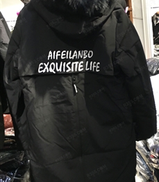 市场上装-中长外套-（实拍）时尚男装中长外套