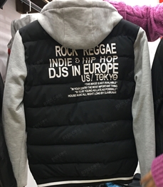 市场上装-棉衣/羽绒服-（实拍）时尚男装棉服