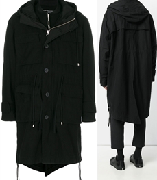 市场上装-中长外套-休闲男装中长外套