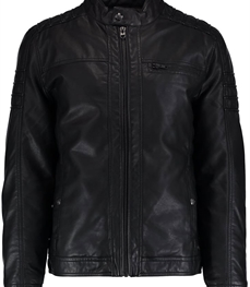 市场上装-皮衣-时尚男装皮衣