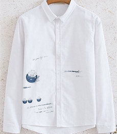 市场上装-衬衫-时尚男装衬衫