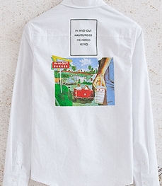 市场上装-衬衫-时尚男装衬衫