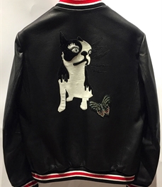 市场上装-皮衣-时尚男装皮衣