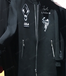 市场上装-中长外套-（实拍）时尚男装中长外套