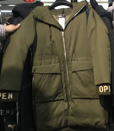 市场上装-棉衣/羽绒服-（实拍）时尚男装棉服