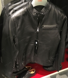 市场上装-皮衣-（实拍）时尚商务皮衣