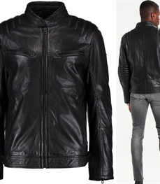市场上装-皮衣-时尚男装皮衣