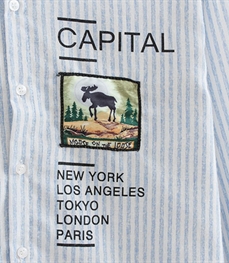 市场上装-衬衫-时尚男装衬衫