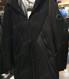 市场上装-中长外套-（实拍）时尚男装中长外套