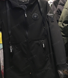 市场上装-中长外套-（实拍）时尚男装中长外套