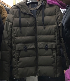市场上装-棉衣/羽绒服-（实拍）时尚男装棉服