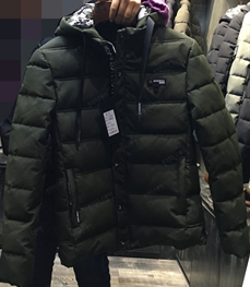 市场上装-棉衣/羽绒服-（实拍）时尚男装棉服