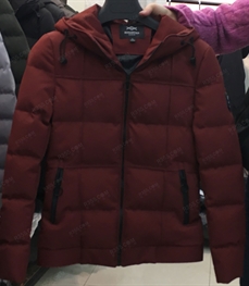 市场上装-棉衣/羽绒服-（实拍）时尚男装棉服