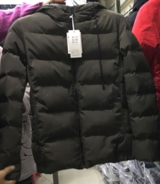 市场上装-棉衣/羽绒服-（实拍）时尚男装棉服