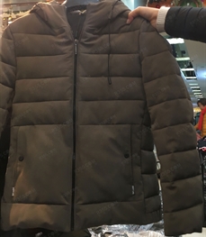 市场上装-棉衣/羽绒服-（实拍）时尚男装棉服