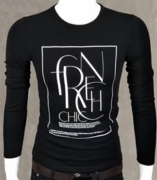 市场上装-T恤-时尚男装t恤