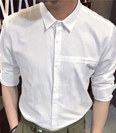 市场上装-衬衫-时尚男装衬衫