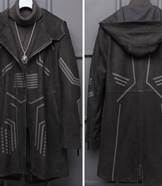 市场上装-皮衣-时尚男装皮衣