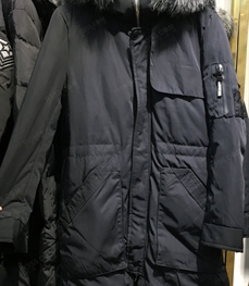 市场上装-中长外套-（实拍）时尚男装中长外套