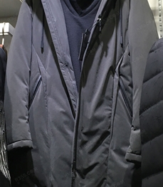 市场上装-中长外套-（实拍）时尚男装中长外套