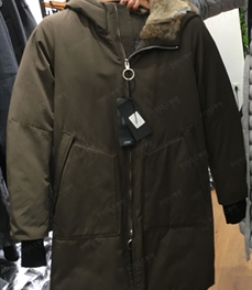 市场上装-大衣-（实拍）时尚商务大衣