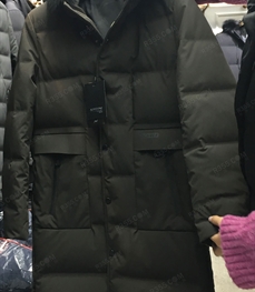 市场上装-棉衣/羽绒服-（实拍）时尚商务棉服