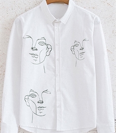 市场上装-衬衫-时尚男装衬衫