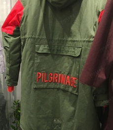 市场上装-中长外套-（实拍）休闲男装中长外套