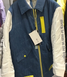 市场上装-中长外套-（实拍）休闲男装中长外套