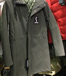 市场上装-中长外套-（实拍）时尚男装中长外套