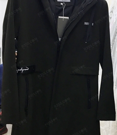 市场上装-中长外套-（实拍）时尚男装中长外套