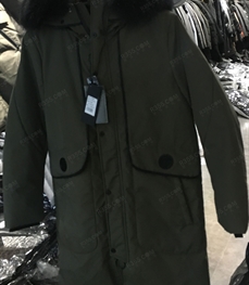 市场上装-中长外套-（实拍）时尚男装中长外套