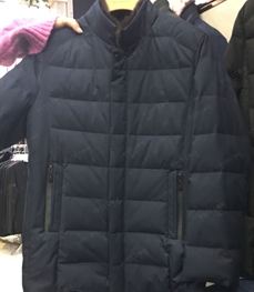 市场上装-棉衣/羽绒服-（实拍）时尚商务棉服