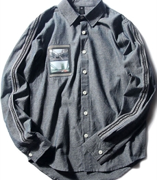 市场上装-衬衫-时尚男装衬衫