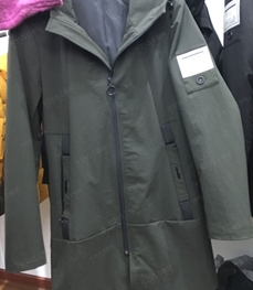 市场上装-中长外套-（实拍）时尚男装中长外套
