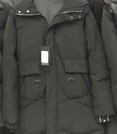 市场上装-中长外套-（实拍）时尚男装中长外套