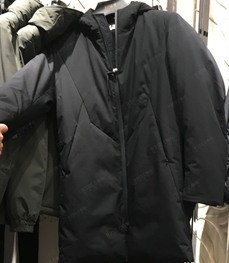 市场上装-中长外套-（实拍）时尚男装中长外套