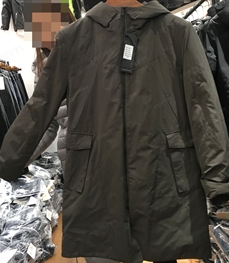 市场上装-中长外套-（实拍）时尚男装中长外套