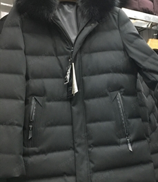 市场上装-棉衣/羽绒服-（实拍）时尚商务棉服