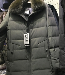 市场上装-棉衣/羽绒服-（实拍）时尚商务棉服