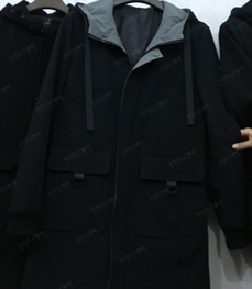 市场上装-中长外套-（实拍）时尚男装中长外套