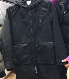 市场上装-中长外套-（实拍）时尚男装中长外套