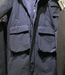 市场上装-中长外套-（实拍）时尚男装中长外套