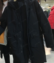 市场上装-中长外套-（实拍）时尚男装中长外套